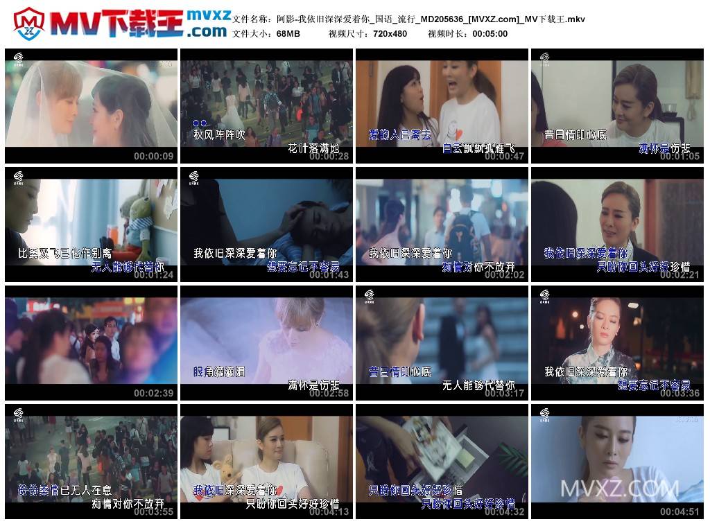 阿影-我依旧深深爱着你_国语_流行_MD205636